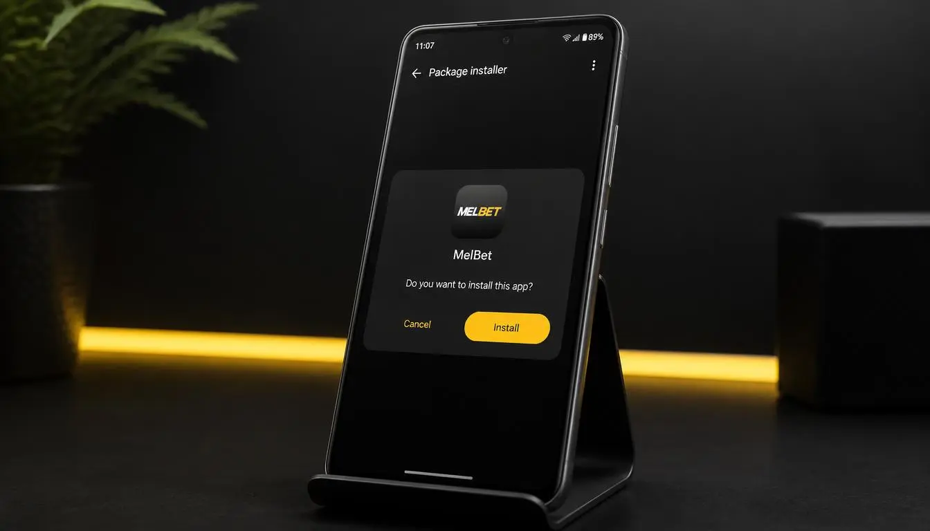 آموزش نصب برنامه MelBet روی اندروید